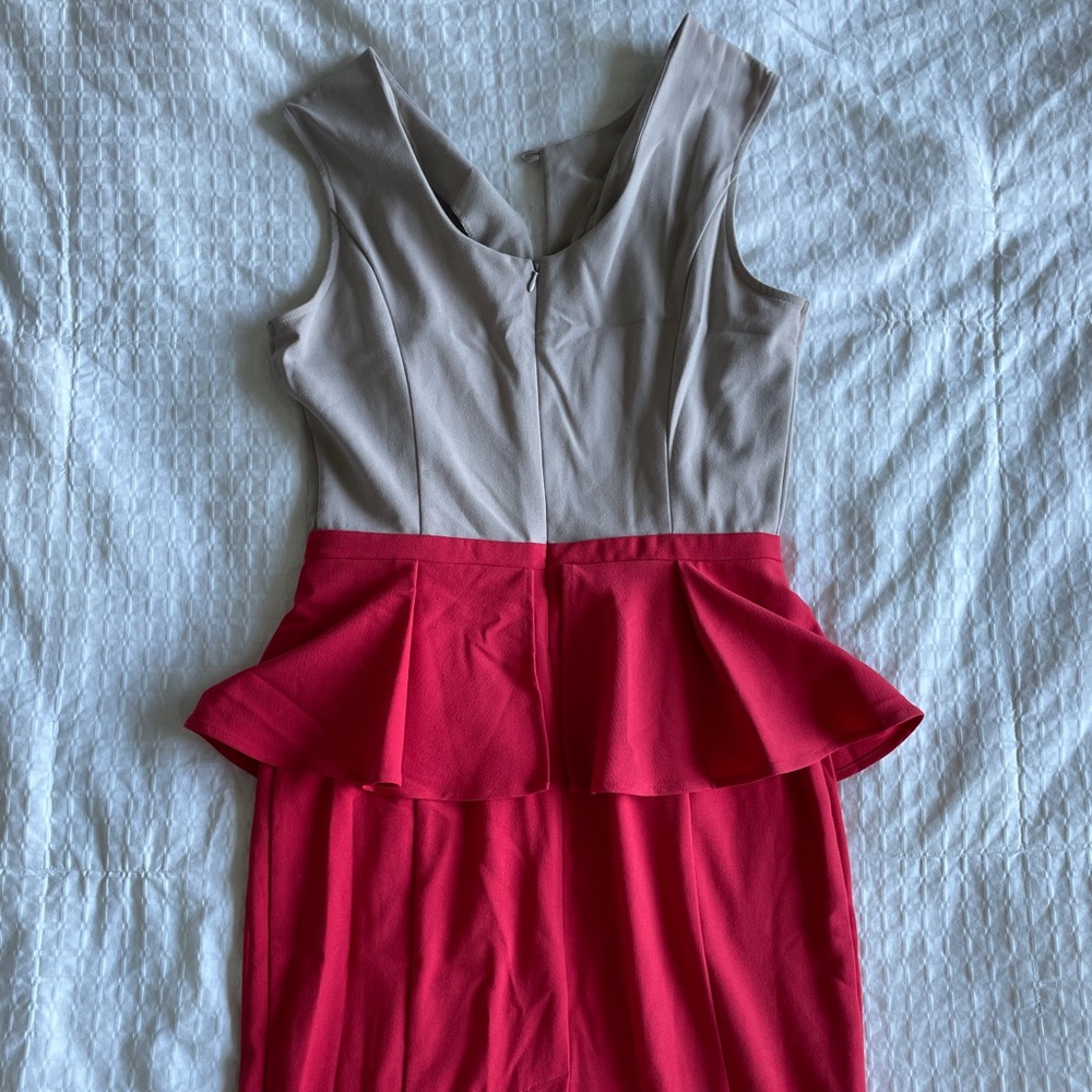 Riley + James Peplum Dress